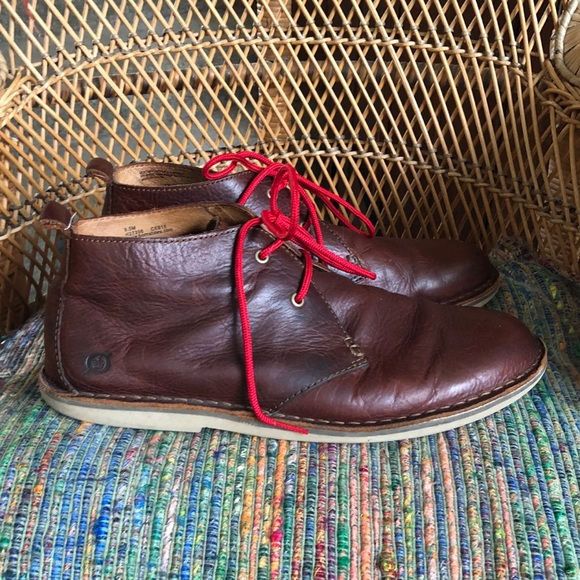 Born Anders Boot- Brown Leather Chukka - Picture 4 of 8